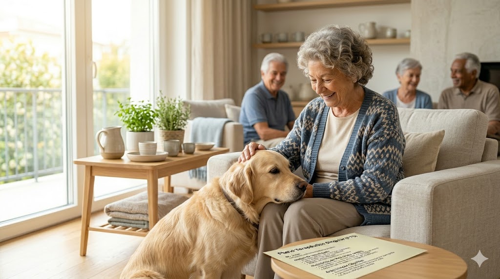 Pet Terapia na Terceira Idade: O Impacto Hormonal no Combate à Depressão Sênior